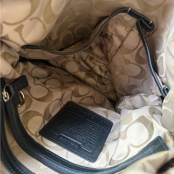 Vintage Coach Black Leather 9188 - Picture 4 of 7